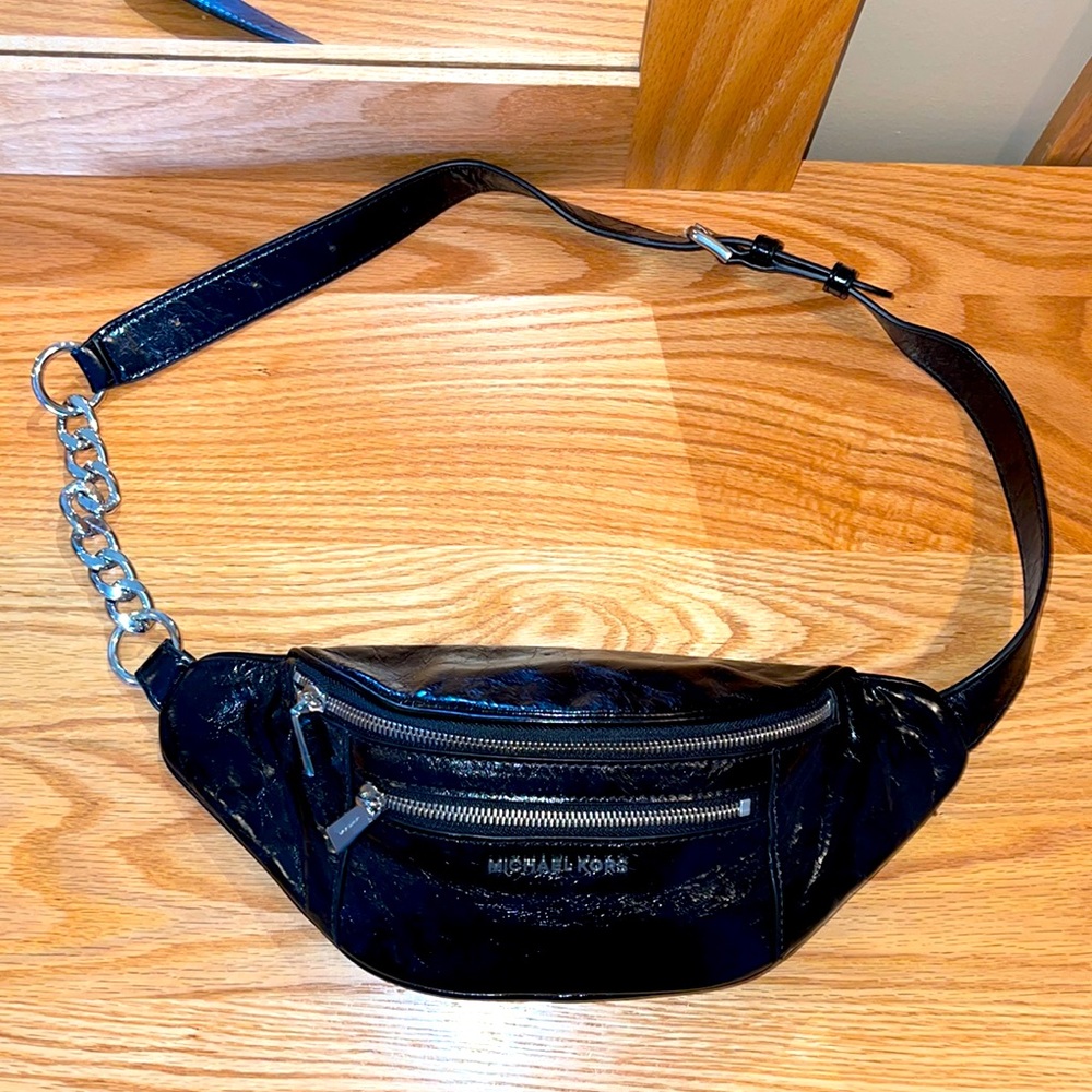 Michael Kors Black Bumbag
